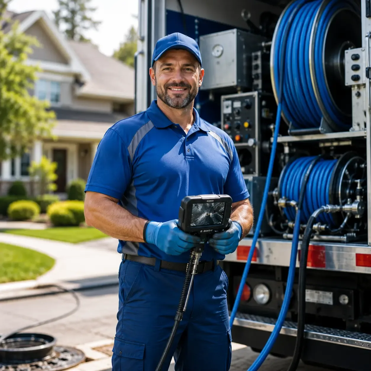 Local outdoor drain cleaning specialists in Roanoke, TX